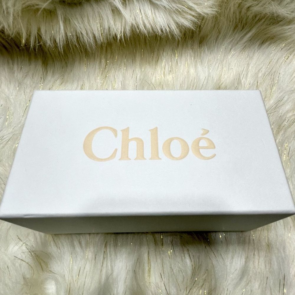 Chloe Sunglasses Box With Pamphlet Excellent Condition